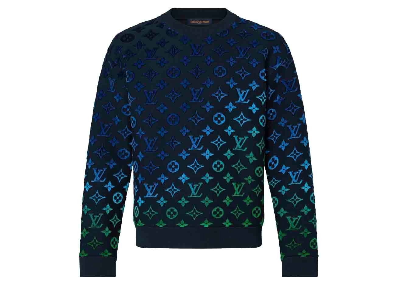 Louis-Vuitton-Gradient-Monogram-Fil-Coup-Sweatshirt-Multicolor